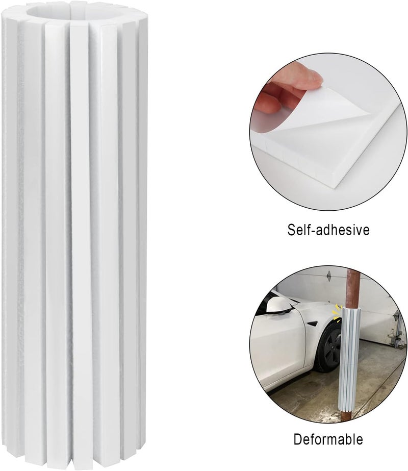 GUEQUITLEX Garage Wall Protector Foam Wall Column Guard for Parking Garages - Wall Edge Protector Protect Your Car - Garage Column Edge and Bumpers Guards - Image 3